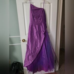 Vintage Asymmetrical Prom Dress